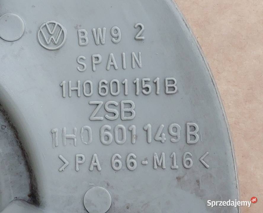 DEKIELEK DEKIEL KAPSEL GOLF III VENTO 1H0601149B Mielęcin sprzedam