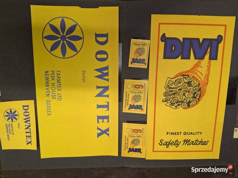 Etykiety zapałczane klaser dolnośląskie Brzeg Dolny