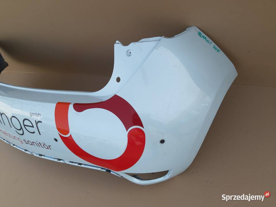 RENAULT ZOE ZDERZAK TYŁ TYLNY PDC 850101003R zderzaki lubuskie Trzciel
