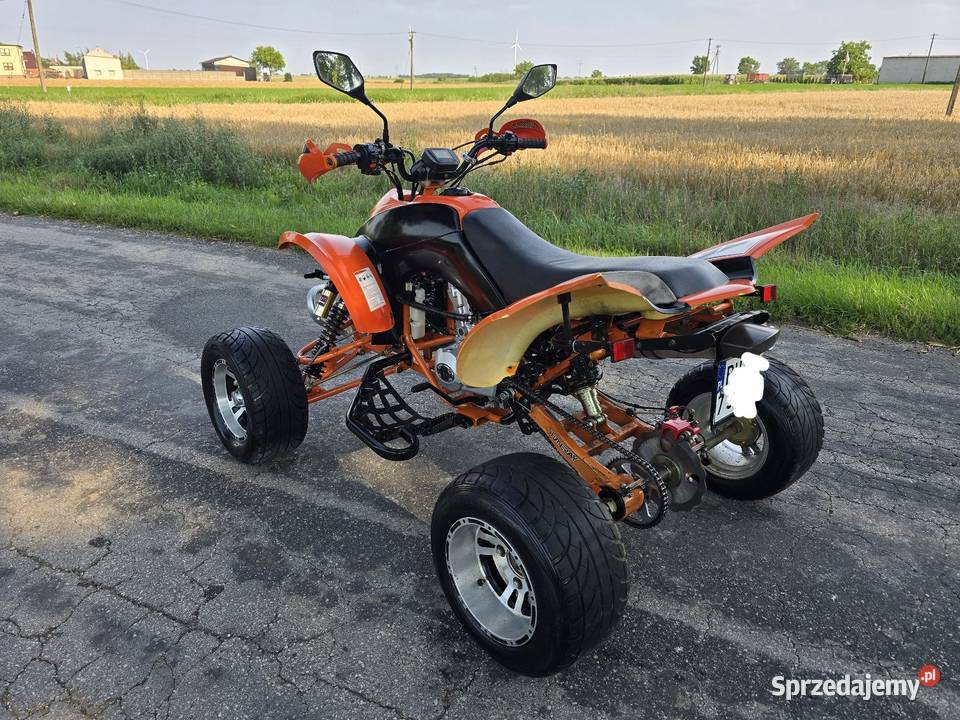 Quad Shineray 250cc 41r Ciecz Duża Rama Alufelgi kujawsko-pomorskie Kruszwica