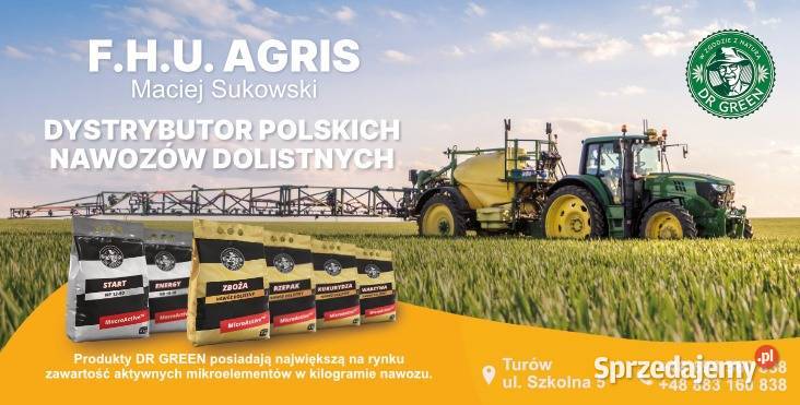 Nawozy dolistne DR GREEN Start Zboża Rzepak Nawozy i ŚOR Turów