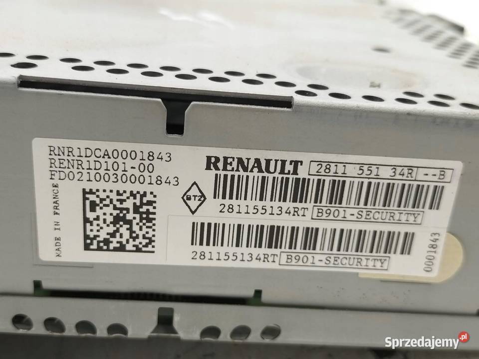 RADIO 281155134R Renault Laguna III 2007 Motoryzacja sprzedam