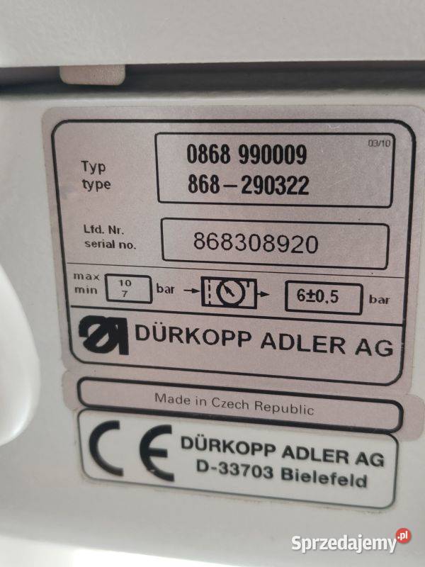 Dwuigłówka Durkopp Adler 868 2Długości Ściegu Wałbrzych