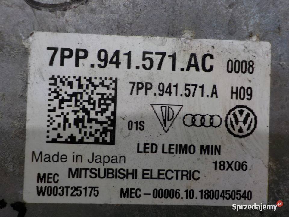 VW PASSAT B8 19r 15 przetwornica modul lampy led Suków sprzedam