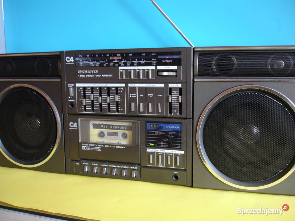 Radiomagnetofon SANYO C4 Radioodtwarzacze Zielona Góra