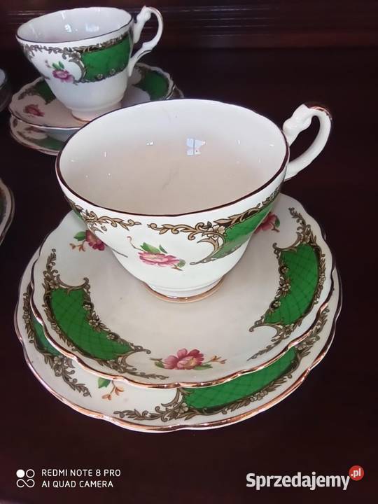 Filiżanka z talerzykiem deserowym Harrowby Gdańsk sprzedam