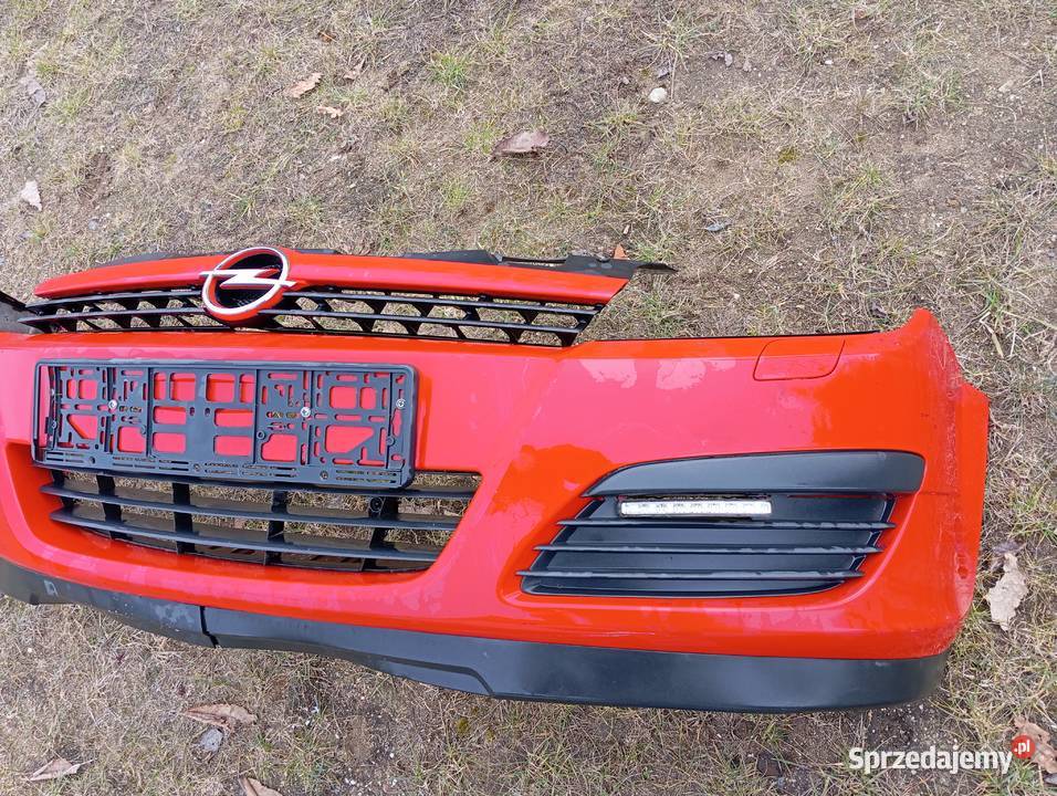 OPEL ASTRA H ZDERZAK PRZÓD GRILL KOMPLETNY Lubin