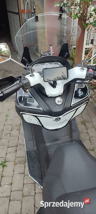 Skuter Sym Maxsym 400 2011r stacja multimedialna pas napędowy