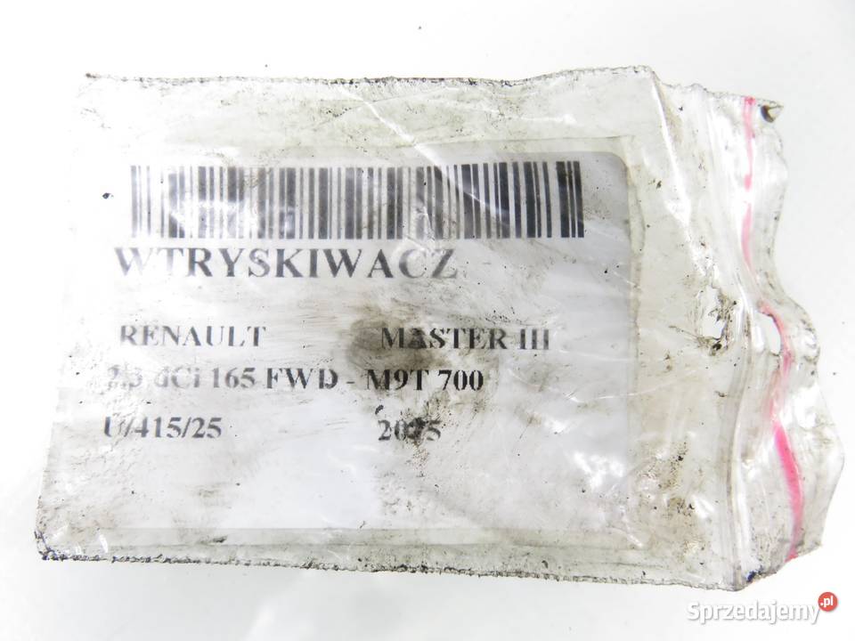 WTRYSKIWACZ RENAULT MASTER III 23 dCi 166000372R osobowe małopolskie
