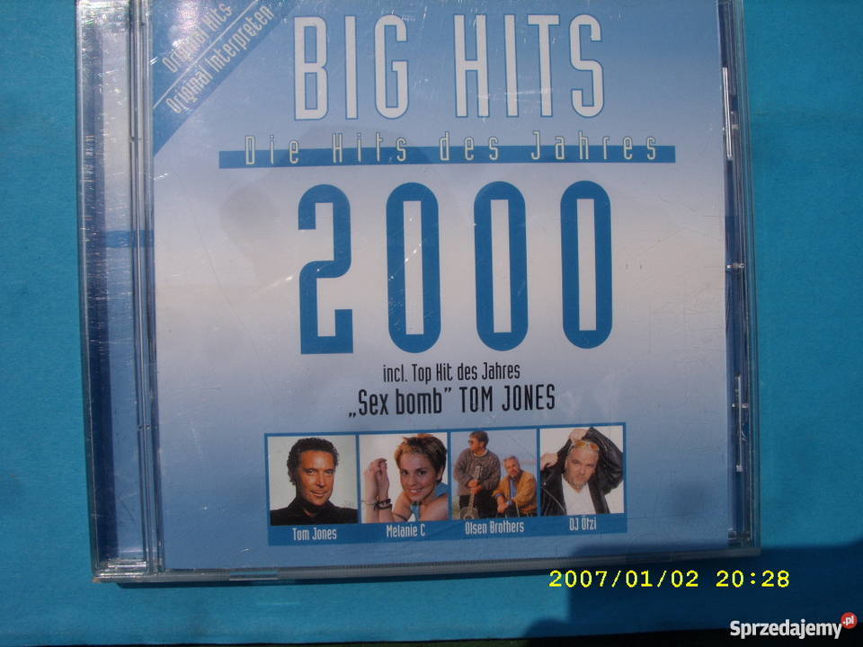 Skladanka CD BIG HITS 2000DIE HITS DES JAHRES dolnośląskie Wołów