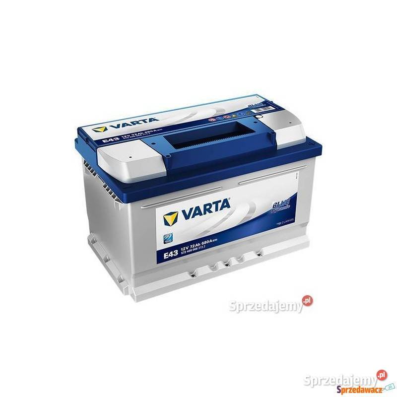 Akumulator 72Ah 680A Varta Blue Dynamic E43 Akumulatory Gdynia