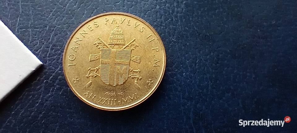 Stare monety 20 lir 2001 Watykan Lesko sprzedam