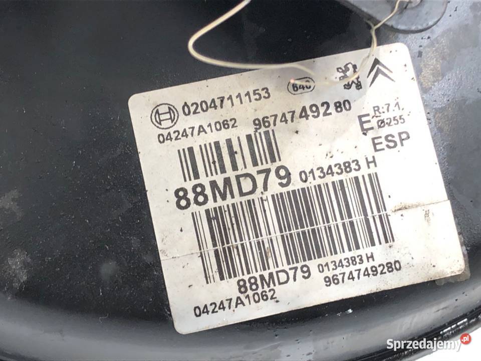 SERWO HAMULCOWE CITROEN C4 II 9674749280