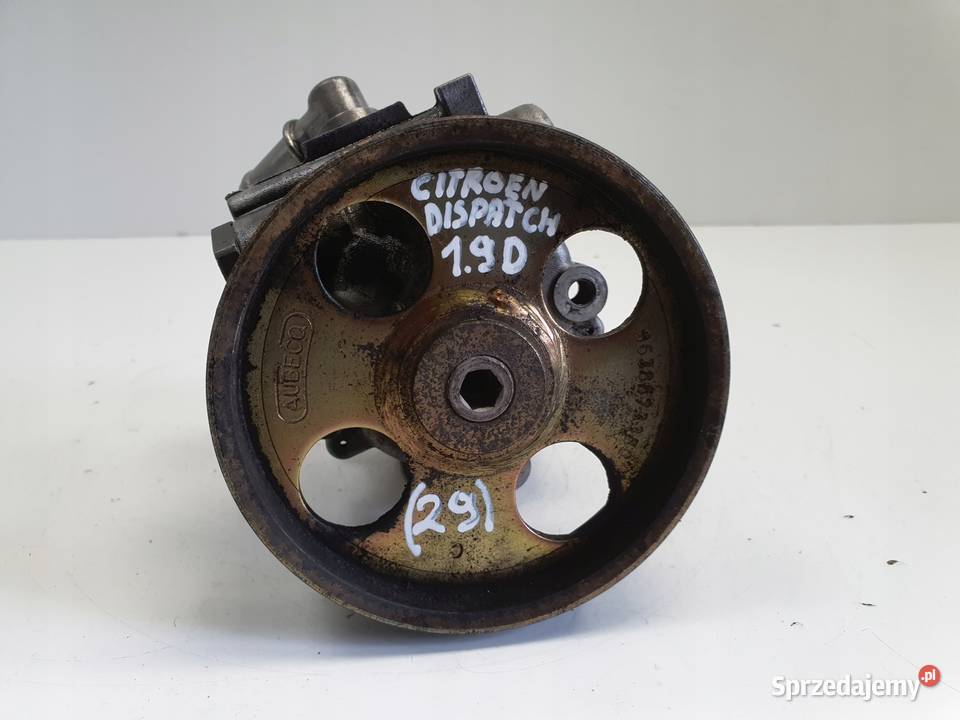 Citroen Jumpy 19 D POMPA WSPOMAGANIA 9640906580 Pompy wspomagania lubelskie Chełm sprzedam