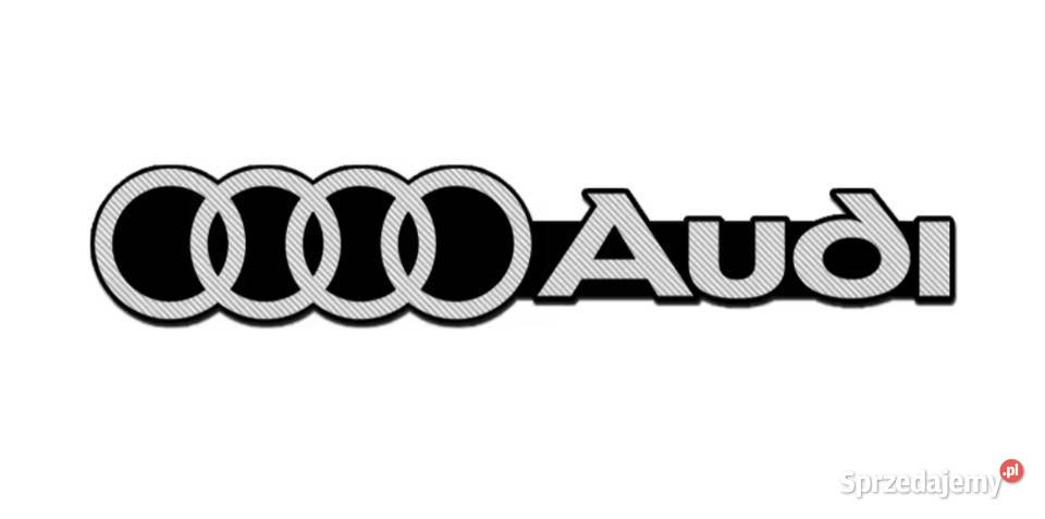Audi znaczek Logoemblemat głośnika Nowy Metalowy Gliwice