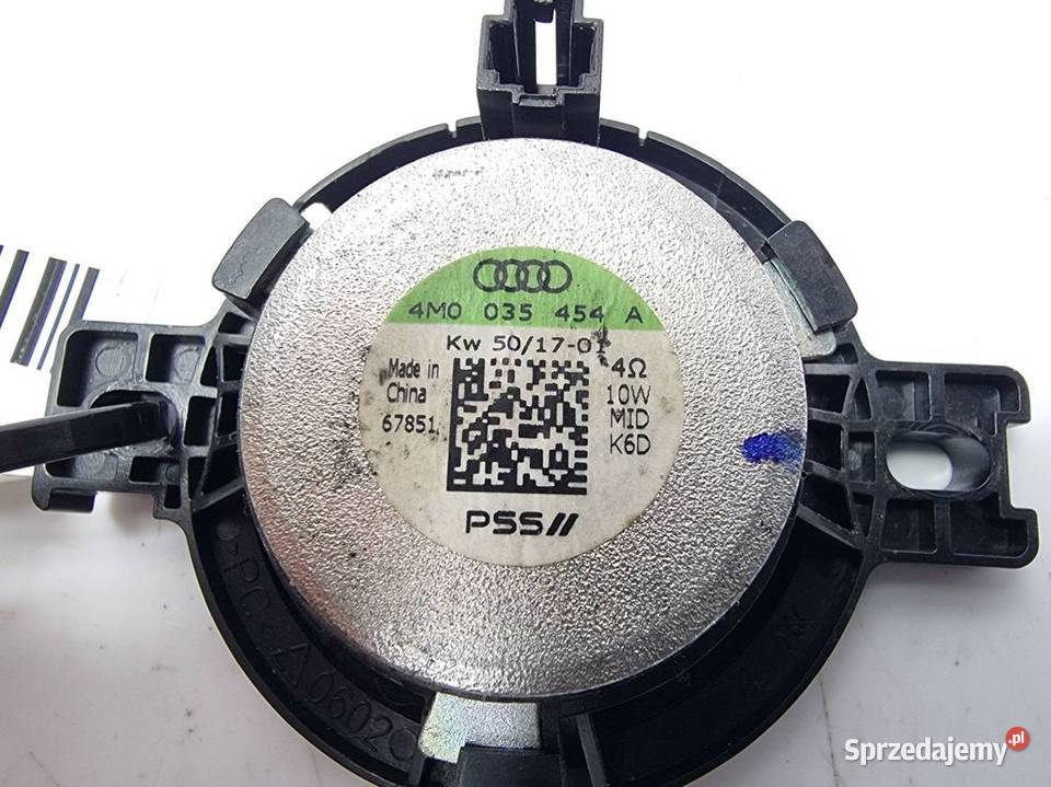 GŁOŚNIK AUDI A8 L D5 4N 4M0035454A kujawsko-pomorskie Lipno
