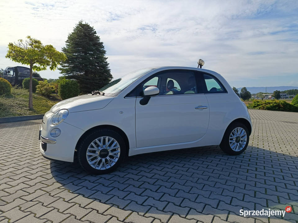 Fiat 500 Lounge 12 8V 69 Lounge Salon I 2007 klimatyzacja małopolskie Nowy Sącz sprzedam