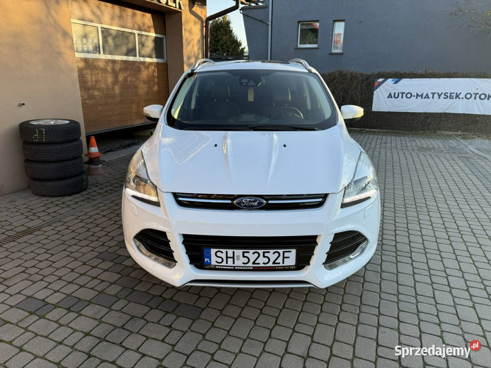 Ford Kuga 4x4 Klima Navi Kamera Automat Panorama światła do jazdy dziennej Kuga śląskie Orzech