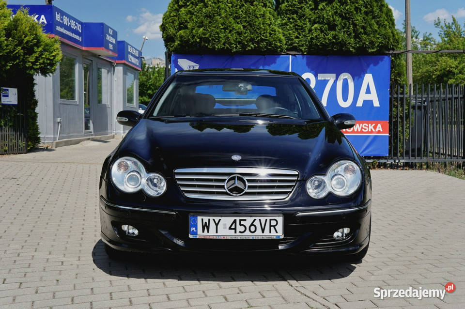 Mercedes C 200 C200 Kompressor Coupe niski elektryczne lusterka Mercedes-Benz Warszawa