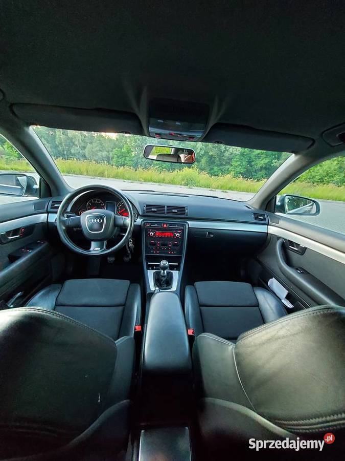 Audi a4 b7 Sline Super Stan skórzana tapicerka