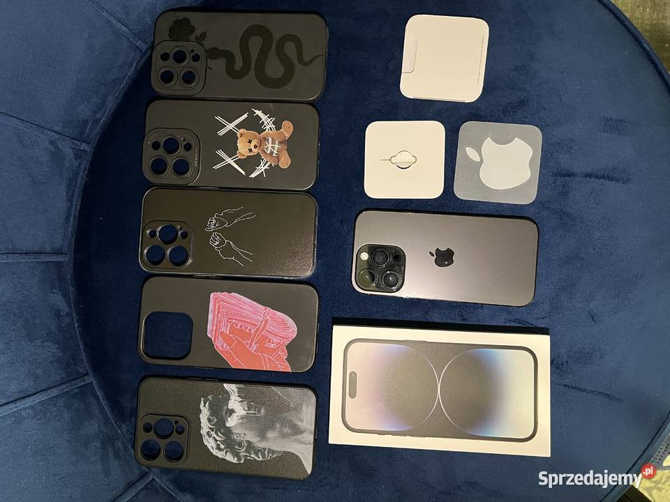 iPhone 14 PRO Oryginalny zestaw ETUI STAN NOWY Łuków sprzedam
