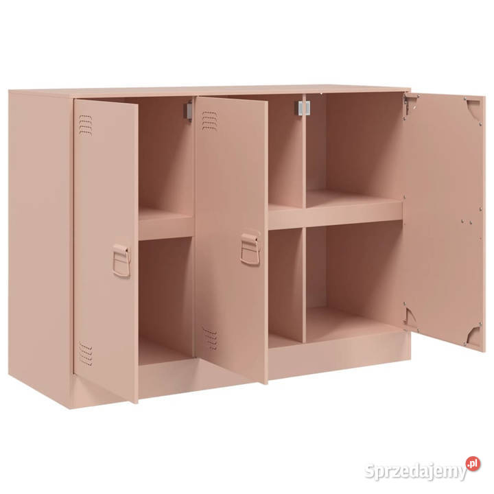 Szafka różowa 99x39x73 stal WM841722 mazowieckie Warszawa