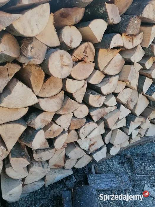 Drewno opałowe brzoza buk dąb jesion grab Limanowa