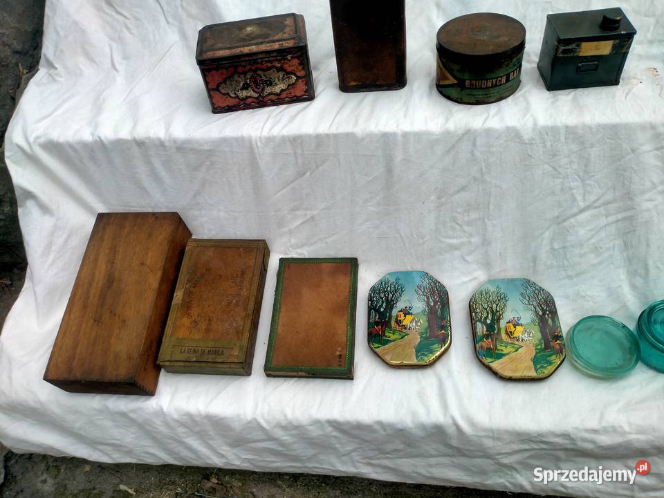 Przedwojenne pudełko cygarach Pińczów