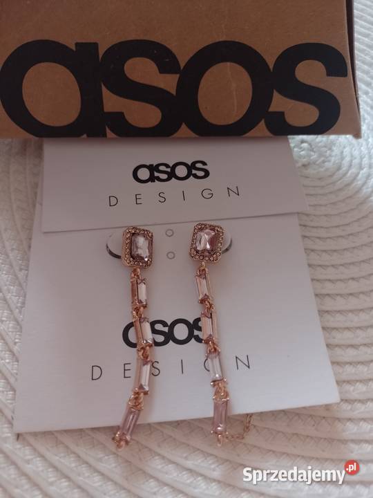 ASOS Długie Bogato zdobione kolczyki z Londynu Kraków