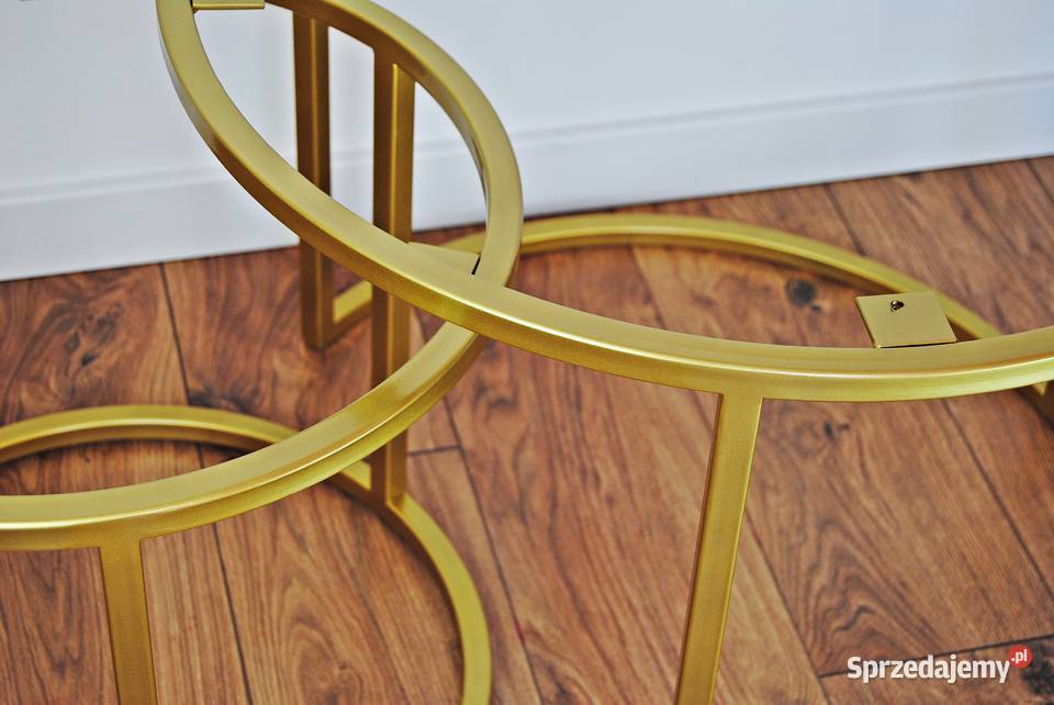 złoty komplet podstaw pod stoliki 6080 lubelskie Lublin sprzedam