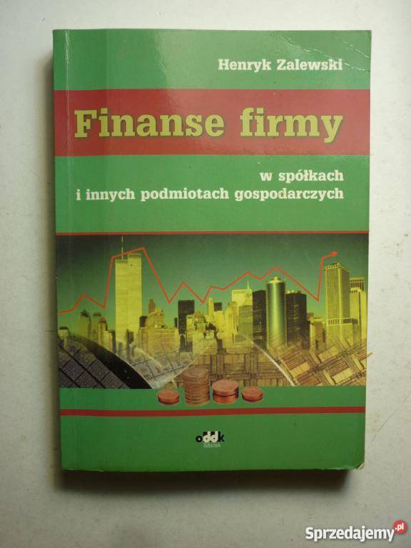 FINANSE FIRMY W SPÓŁKACH I INNYCH PODMIOTACH Łódź