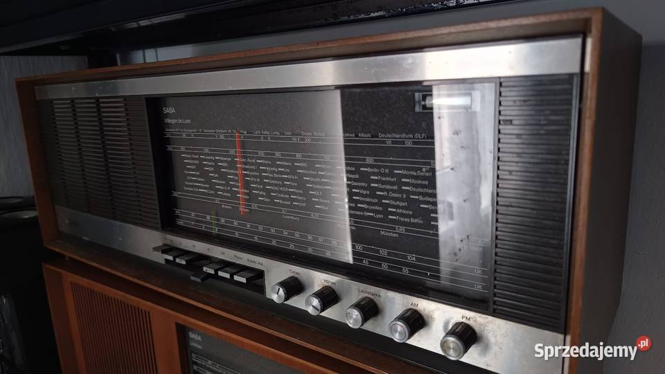 Radio lampowe lata 60 Saba villingen de luxe nie Koszalin