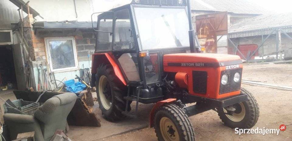 Ciągnik rolniczy ZETOR 5211 1988r Grodziec