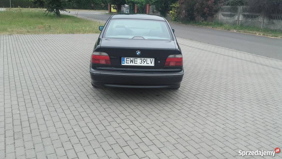 BMW E39 20MB52 GAZ SEKW ST TECH DL OPLT 2X ALU łódzkie Zduńska Wola sprzedam