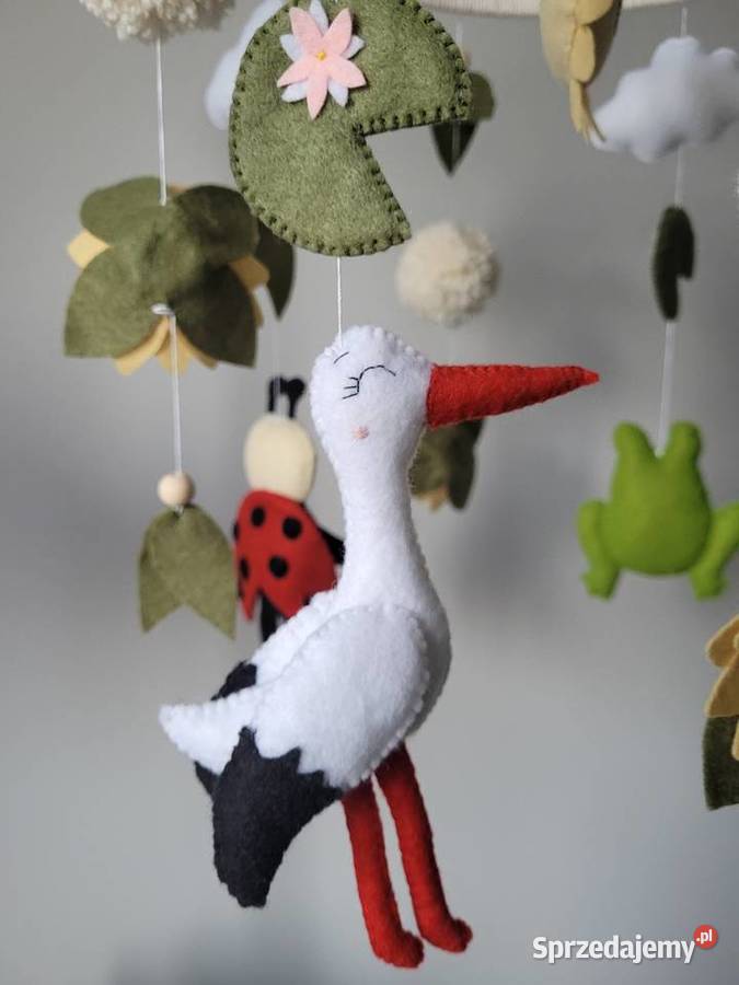 Karuzela do łóżeczka Słoneczna łąka żabka bocian Dekoracje i ozdoby Dekoracje i ozdoby Częstochowa sprzedam