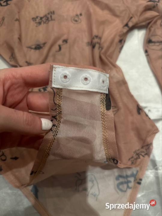 prześwitująca bluzka we wzory śląskie Dąbrowa Górnicza