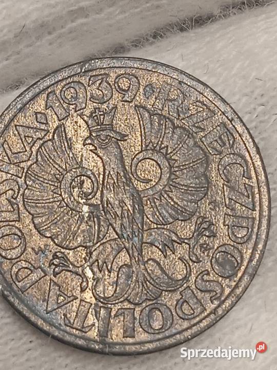 2RP 1 grosz 1939 GG mennicza