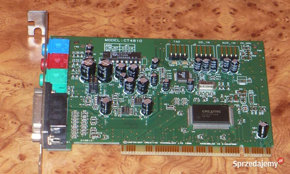 Karta dźwiękowa Creative Labs CT4810 PCI Lublin