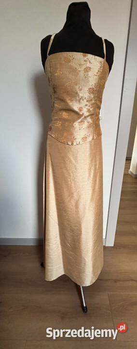 Elegancki komplet damski 40L gorset satynowa Czernichów