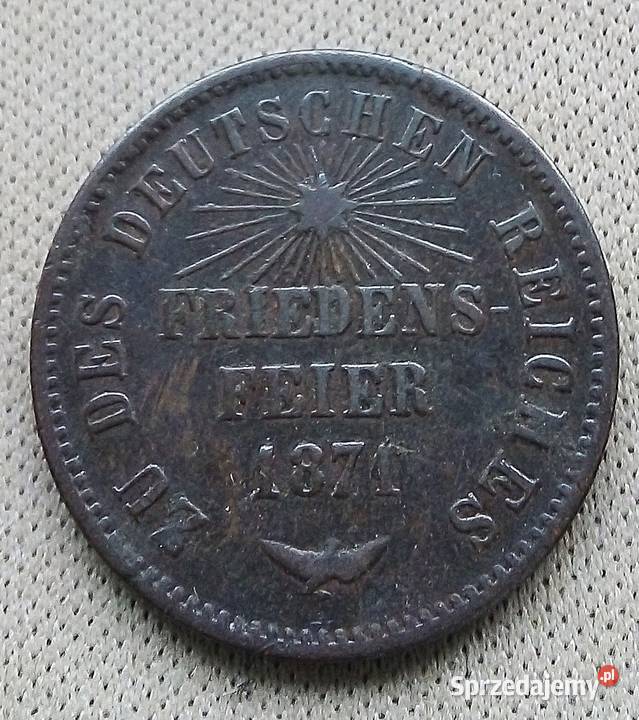 WIĘLKIE KSIĘSTWO BADENI1 KRAJCAR1871 rCU sprzedam