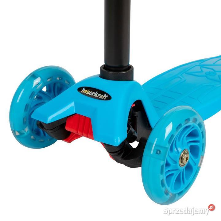 Niebieska balansowa hulajnoga składana Poznań