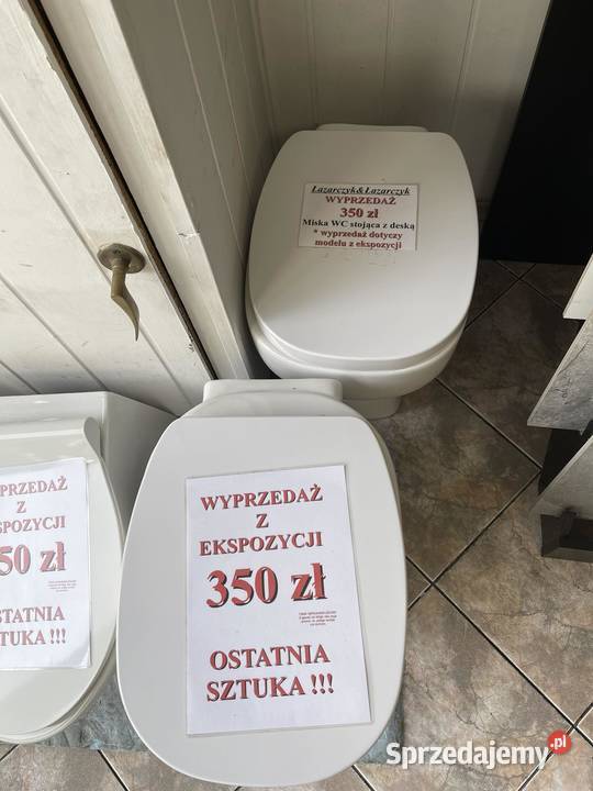 Miski WC poekspozycyjne Miski i miednice