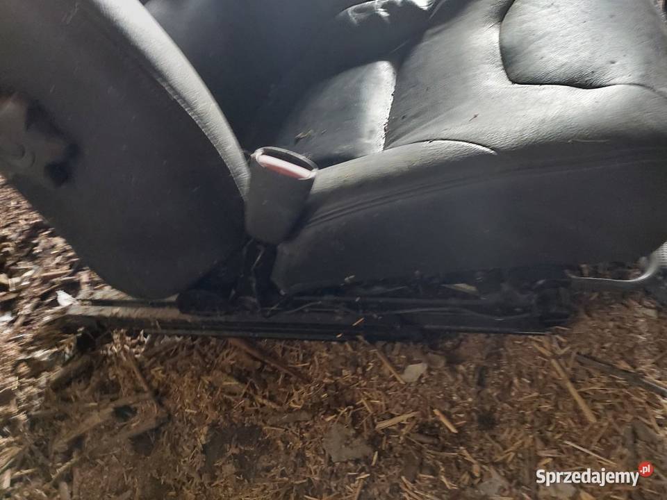 VOLVO V70 komplet foteli przód tył czarna skóra Kielce