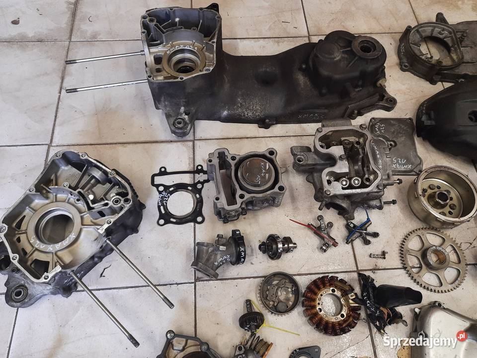 Yamaha XMAX 125 silnik części głowica cylinder dolnośląskie Jelenia Góra