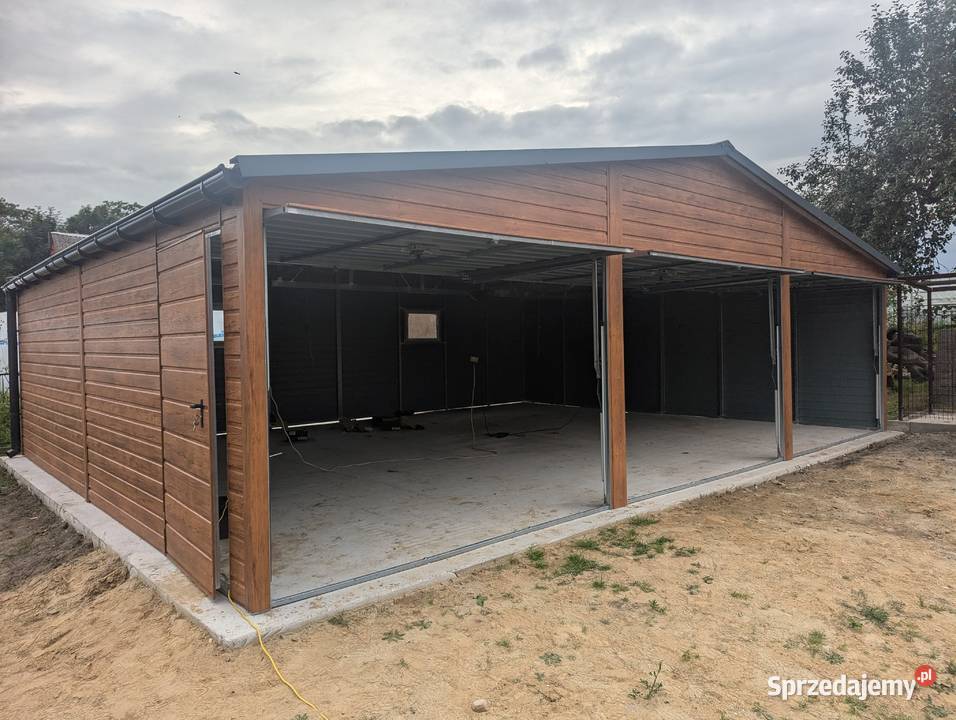 garaż blaszany 12x6 9x6 wiata hala pod warsztat Sucha Beskidzka