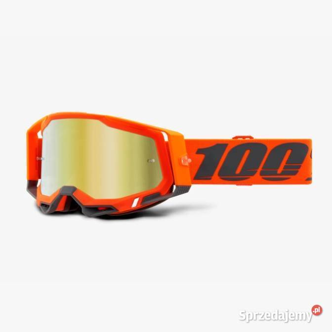 GOGLE KERV RACECRAFT GOLD LENS CZERWONE LUSTRO sprzedam