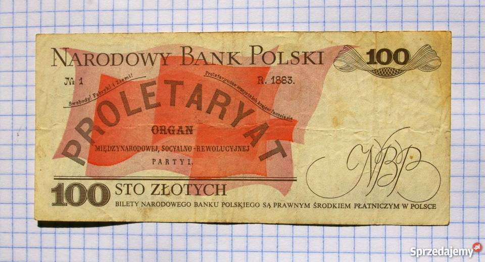 BANKNOT 100 ZŁOTYCH 1988 POLSKA SER TG 6319197 Piszczac