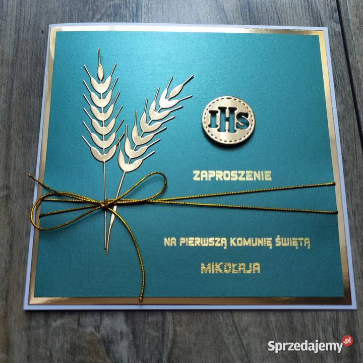 Zaproszenia na I Komunię Św Konin