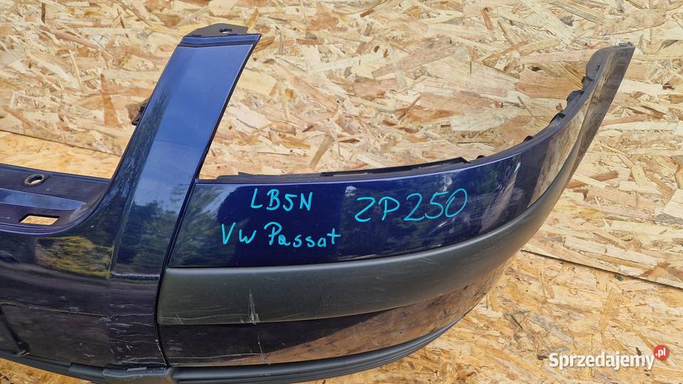 VW PASSAT LB5N ZDERZAK PRZÓD PRZEDNI Zderzaki Słowikowo