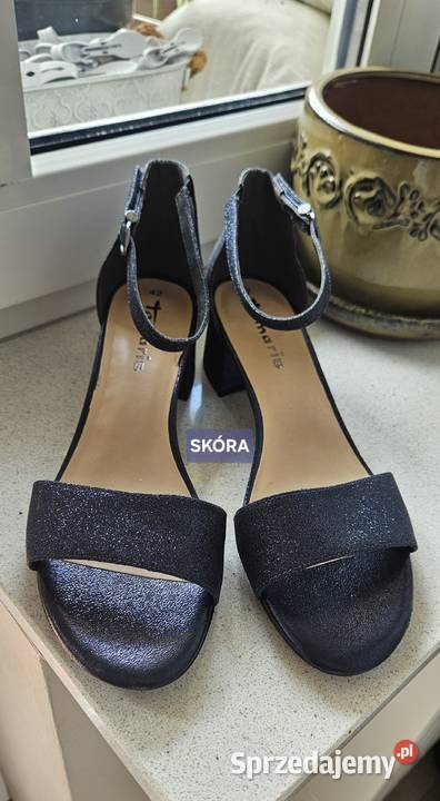 Tamaris sandały buty na obcasie 41 Sandały i klapki Opole
